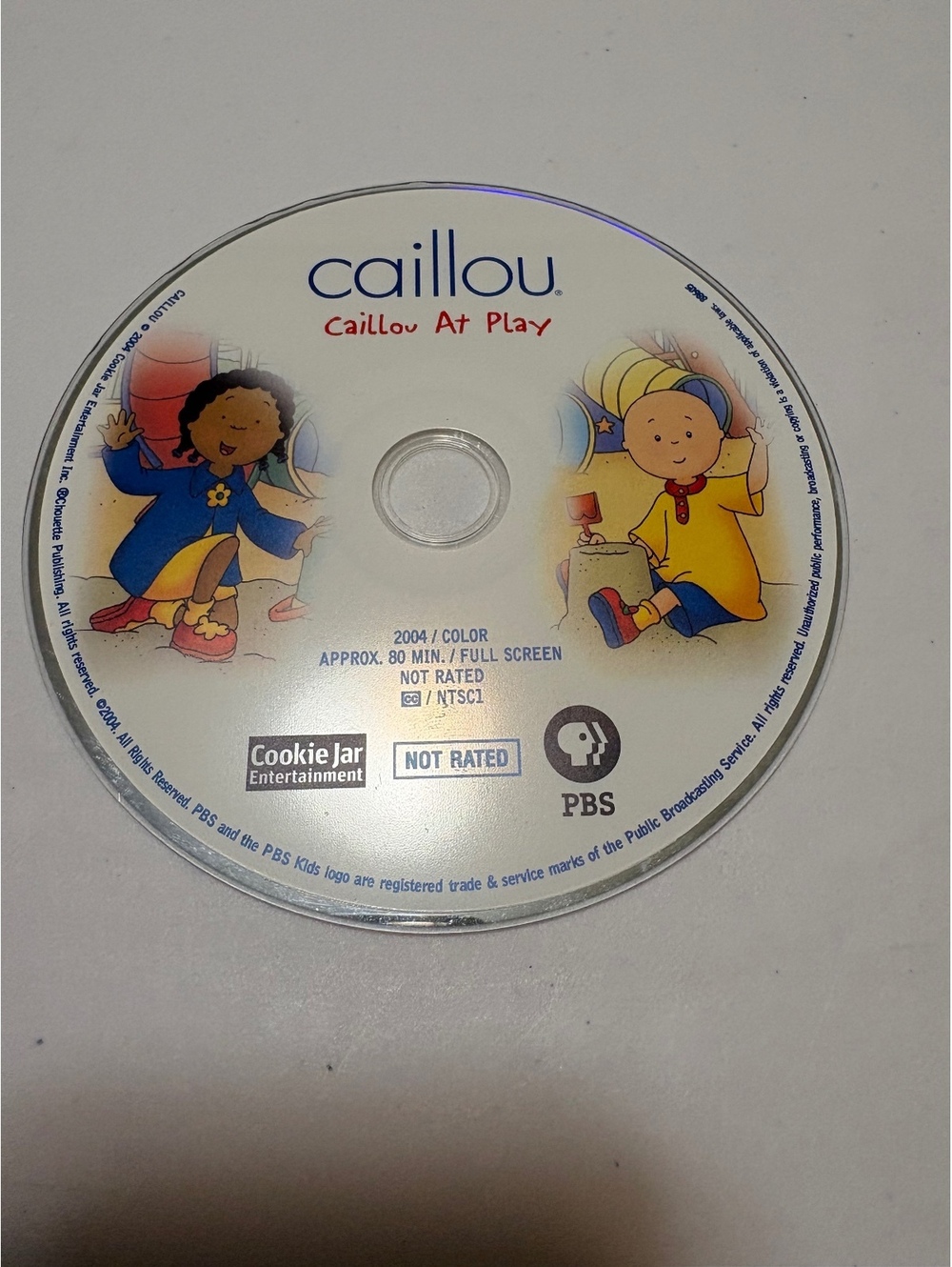 Caullou at play dvd